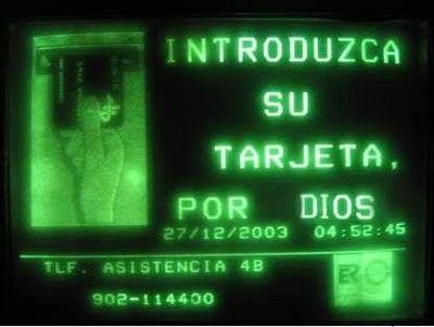 Cajeros para despistados