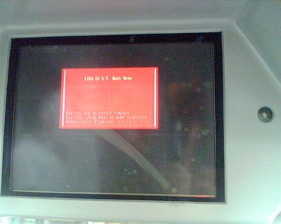 Casque a les pantalles del metro de Barcelona