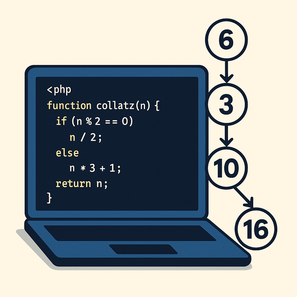 Collatz Conjeture in PHP