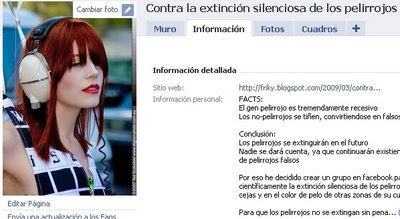 Contra la extinción silenciosa de los pelirrojos