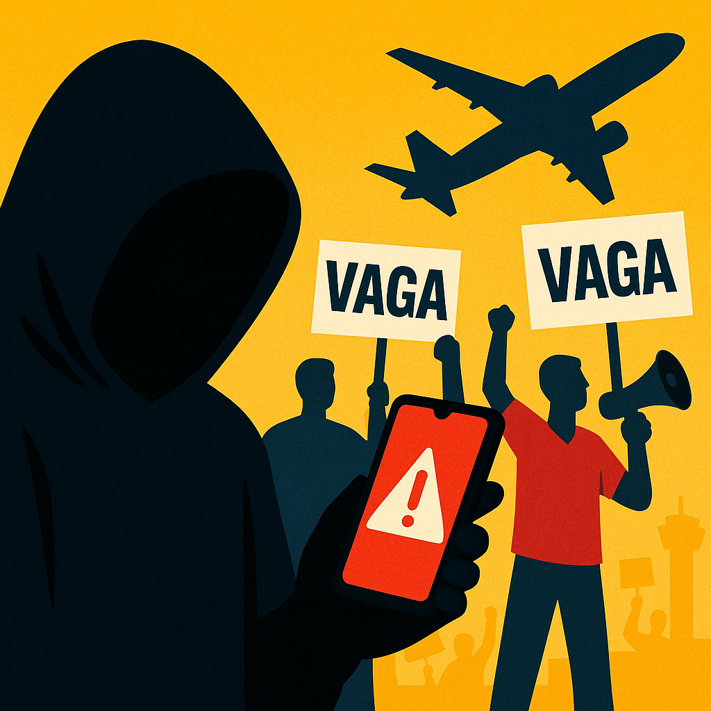 Desinformació a la vaga dels treballadors d'Iberia al Prat