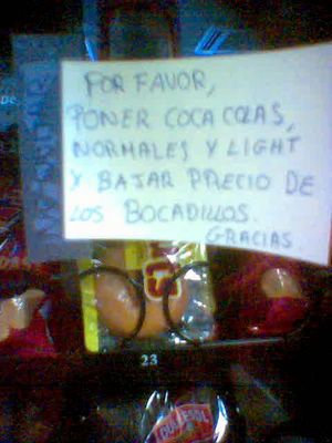 El post-it reivindicatiu