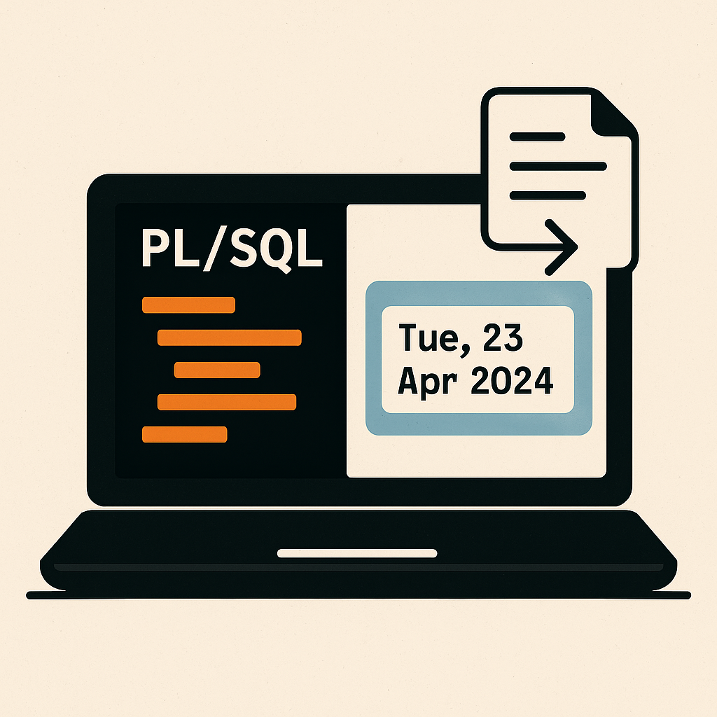 How-to output RFC822 dates in Oracle PL/SQL