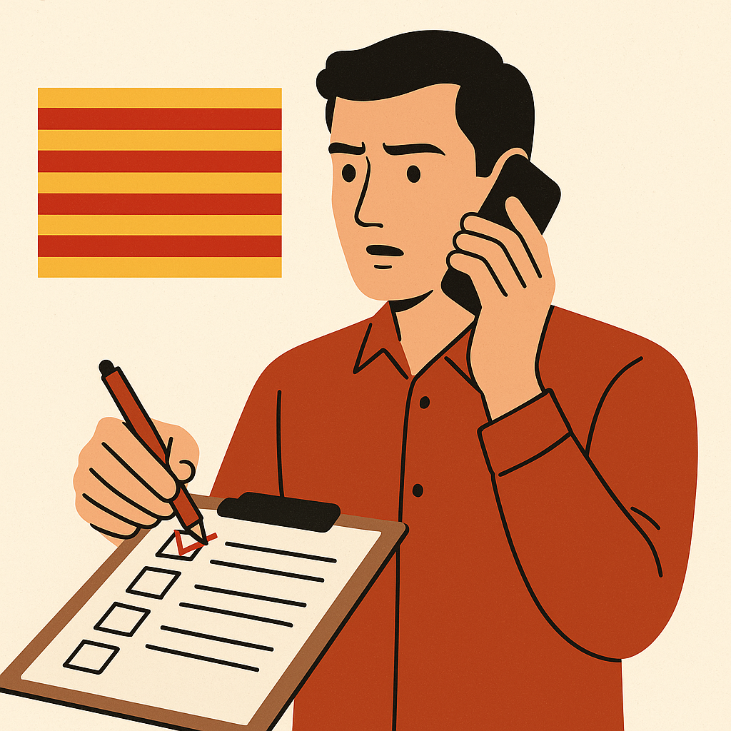 La Generalitat de Catalunya encarrega enquestes que són fetes en Castellà