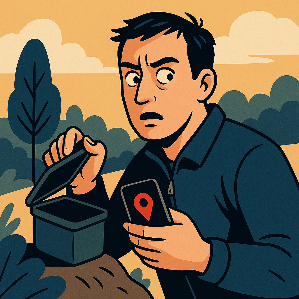 La paranoia definitiva, el geocaching