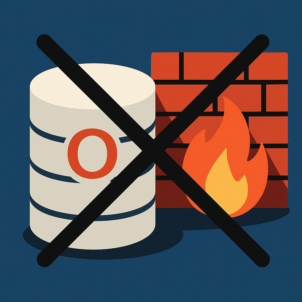 Problemes amb Oracle i el firewall