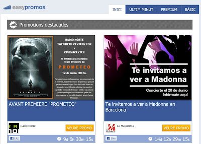Promociones en Facebook